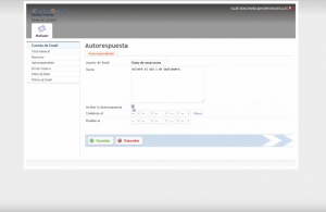 Autorespuesta de email